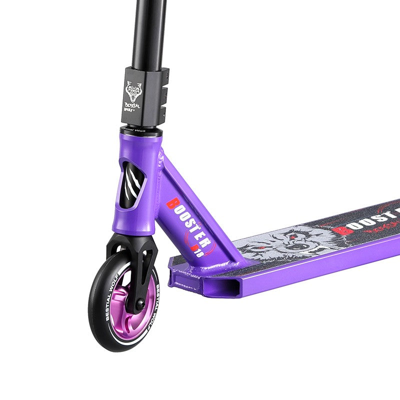 SCOOTER BOOSTER B18 VIOLETA Y NEGRO