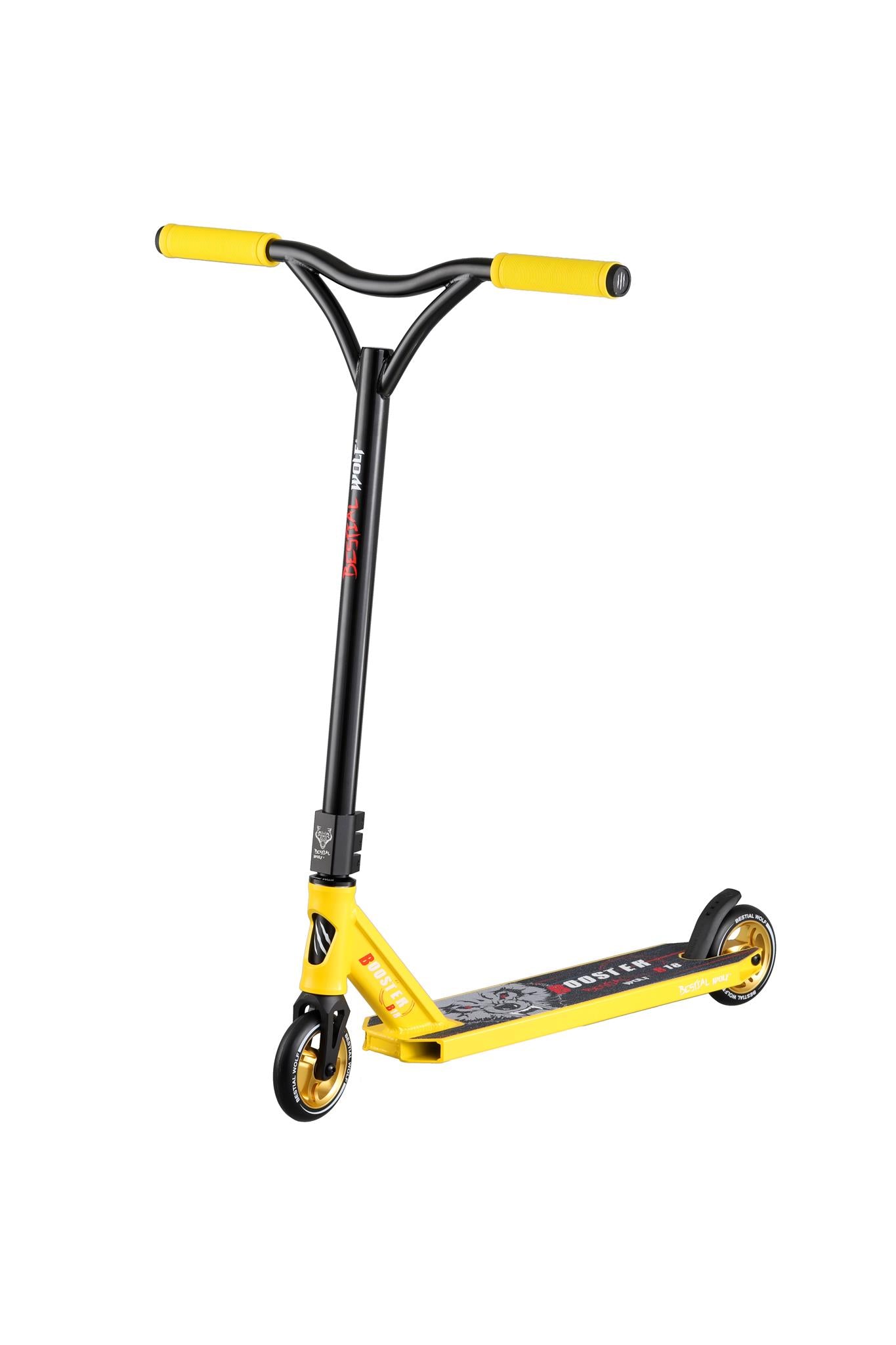 SCOOTER BOOSTER B18 AMARILLO Y NEGRO